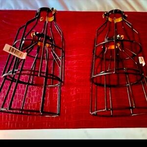 Set of 4 Lightbulb Guard or Industrial Cloche